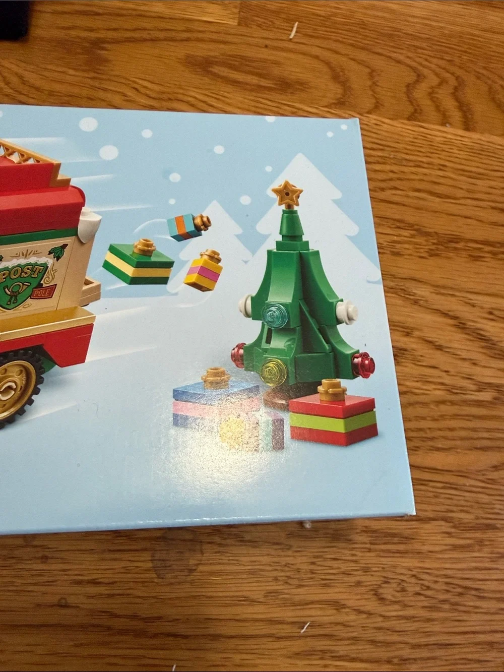 Lego Holiday Delivery Truck Set - Green, Red, Gold